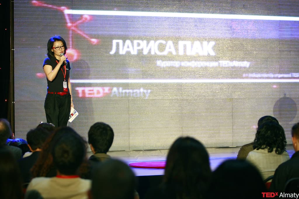 TEDxAlmaty Лариса Пак TEDxAlmaty Лариса Пак