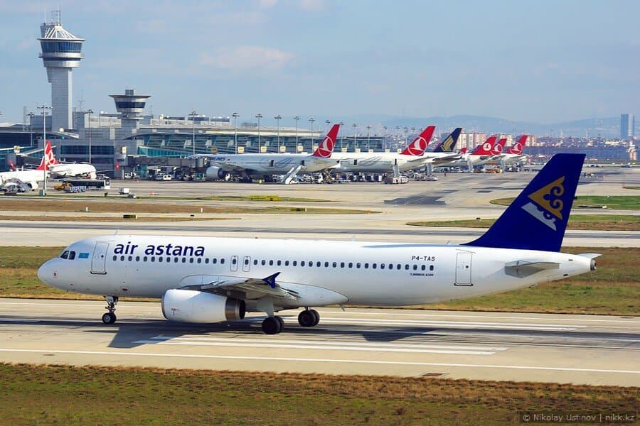Споттинг в аэропорту Стамбула - Spotting at Istanbul airport (IST)