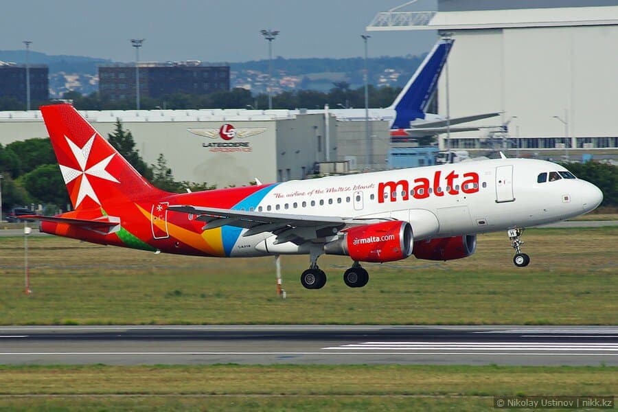 Air Malta в Тулузе