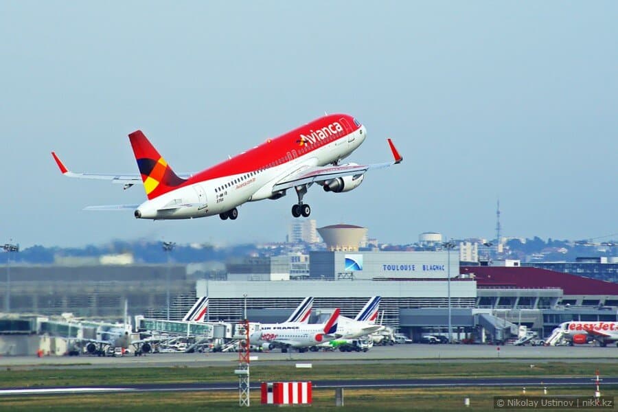 Toulouse Airbus A320 Avianca