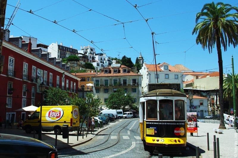 Lisboa tram - Лиссабон, Португалия Lisboa tram - Лиссабон, Португалия