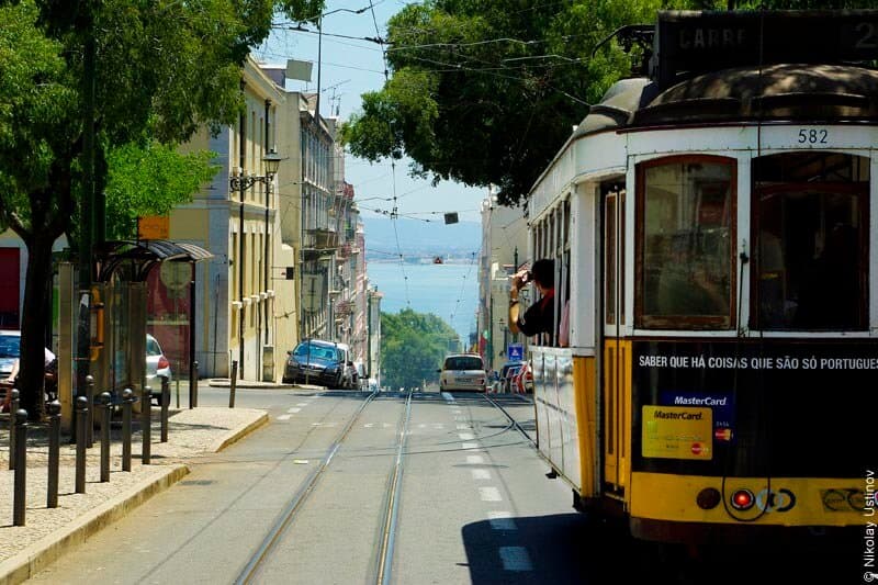 Lisboa tram - Лиссабон, Португалия Lisboa tram - Лиссабон, Португалия