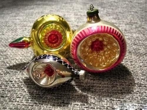 Советские елочные игрушки