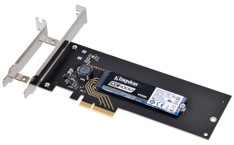 Kingston KC1000 NVMe PCIe Kingston KC1000 NVMe PCIe