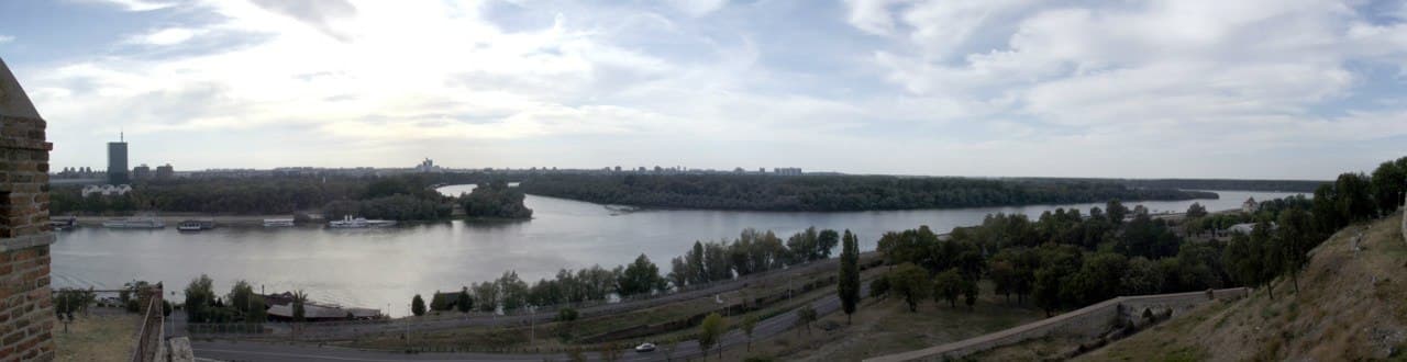 дунай с калемегдана