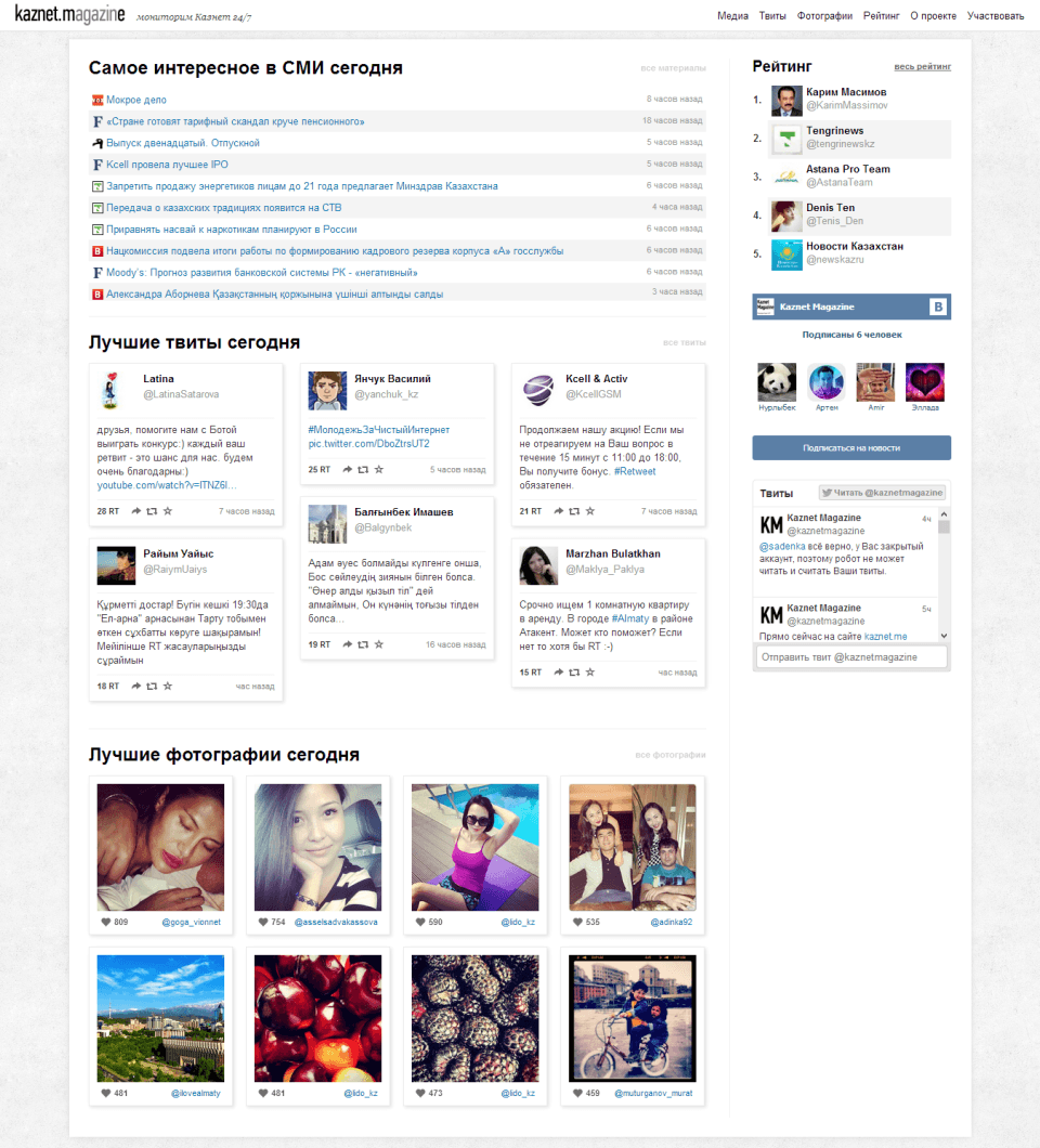 Kaznet Magazine — казахстанская копия TJournal Kaznet Magazine — казахстанская копия TJournal