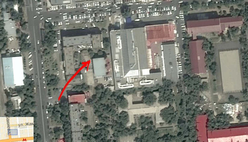 Скриншот Рустама Ниязова, Yandex Map Скриншот Рустама Ниязова, Yandex Map