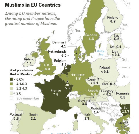 Muslims in EU Muslims in EU
