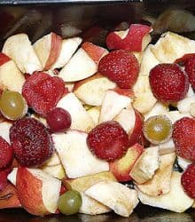 пирог, начинка, фрукты, ягоды