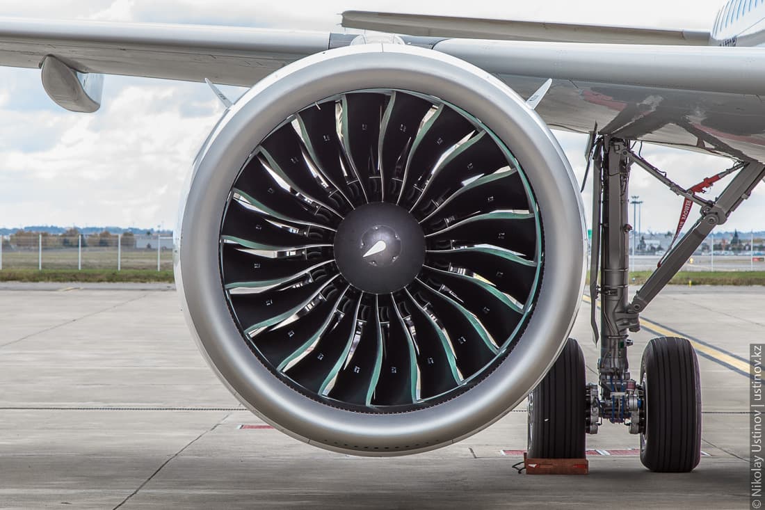 Презентация самолета Airbus A320neo для авиакомпании Air Astana в Тулузе