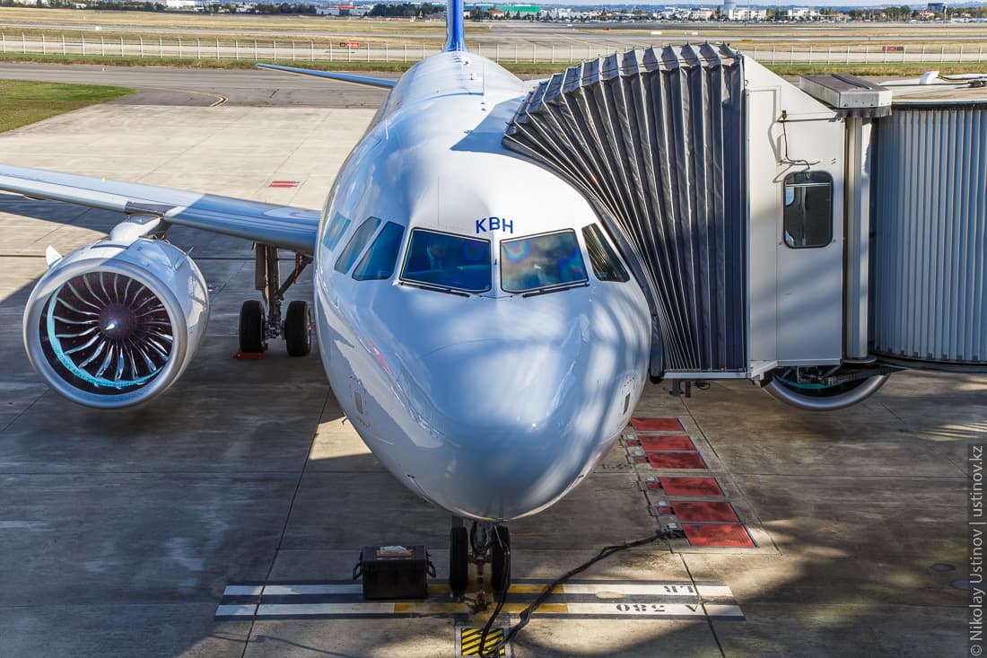 Презентация самолета Airbus A320neo для авиакомпании Air Astana в Тулузе
