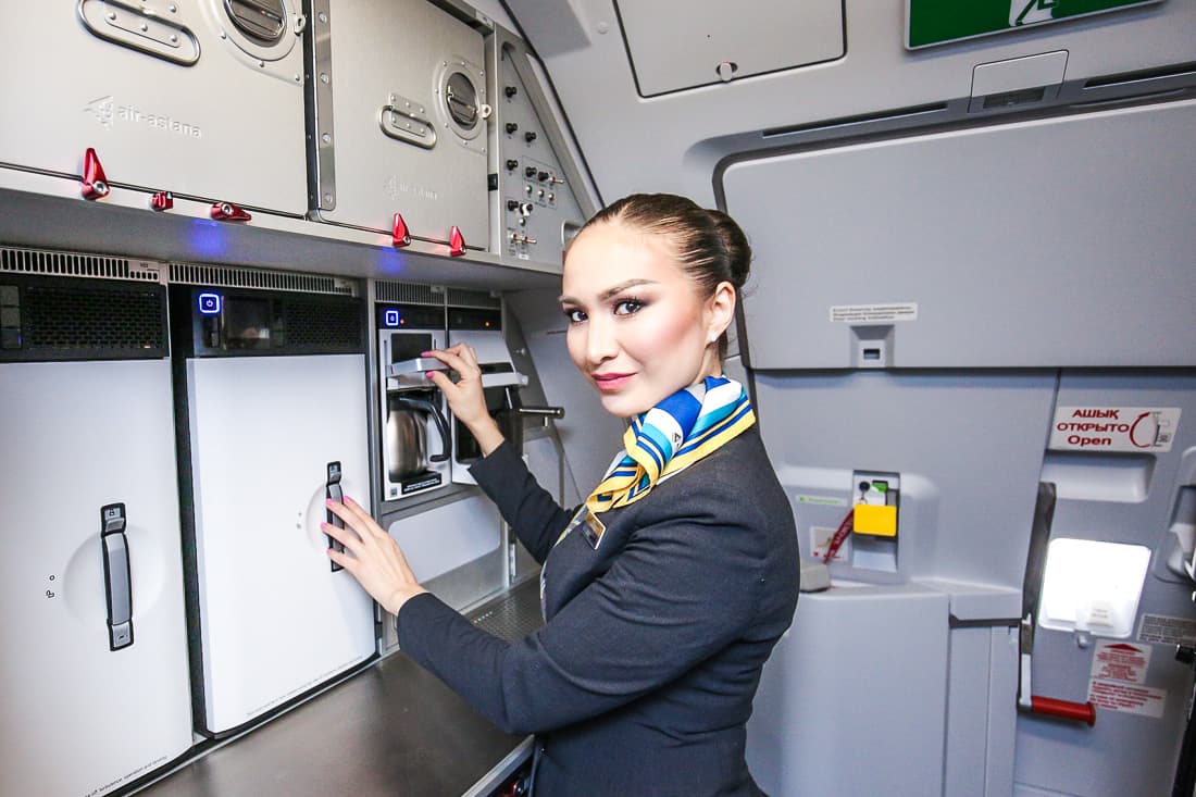 Презентация самолета Airbus A320neo для авиакомпании Air Astana в Тулузе