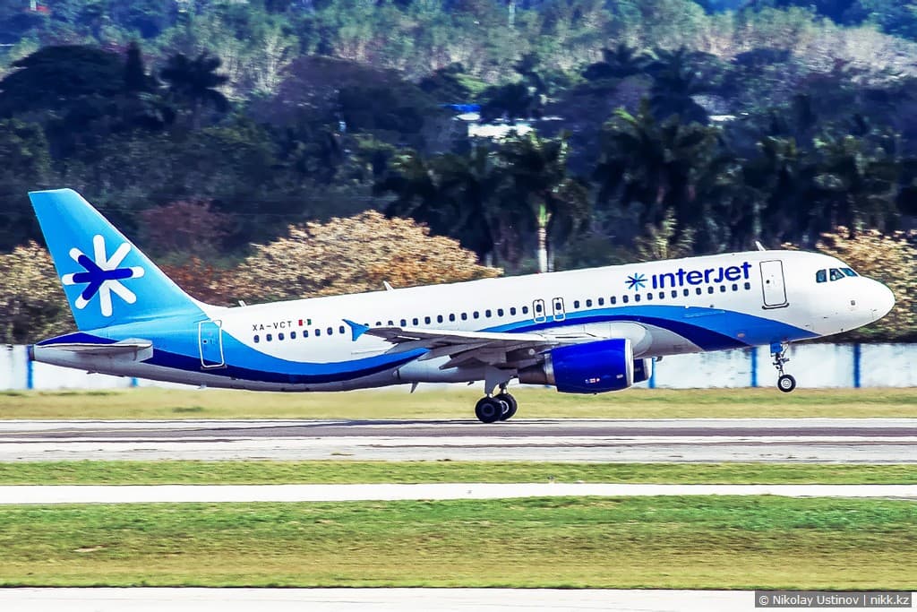 Interjet A320 Cuba