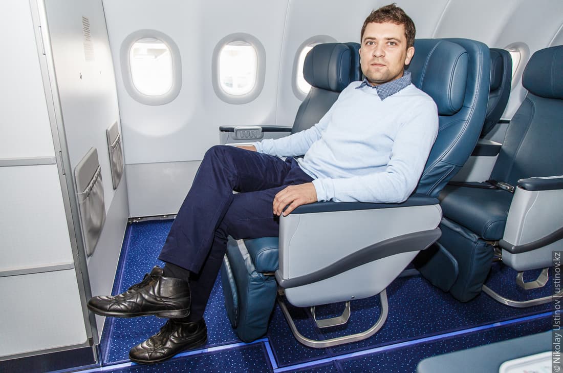 Презентация самолета Airbus A320neo для авиакомпании Air Astana в Тулузе