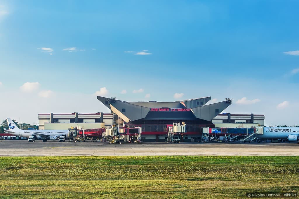 Hose Marti airport Havana Гавана аэропорт