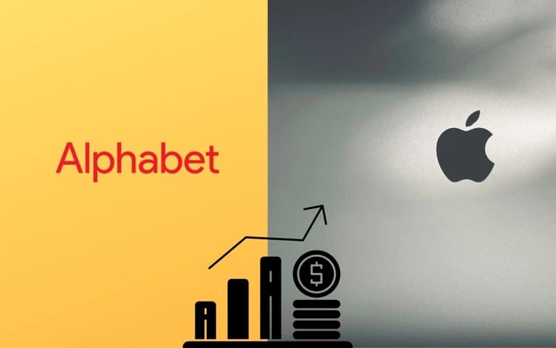 Alphabet обогнала Apple по рыночной капитализации.