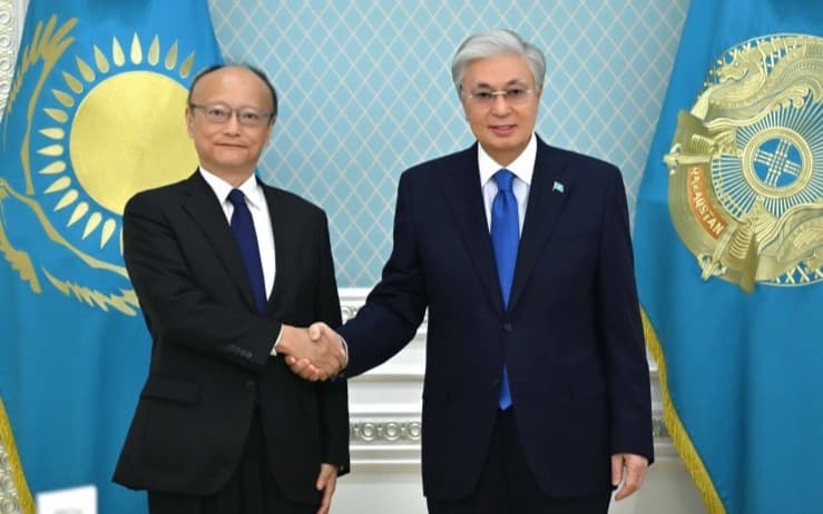 Касым-Жомарт Токаев принял президента АБР Масато Канду