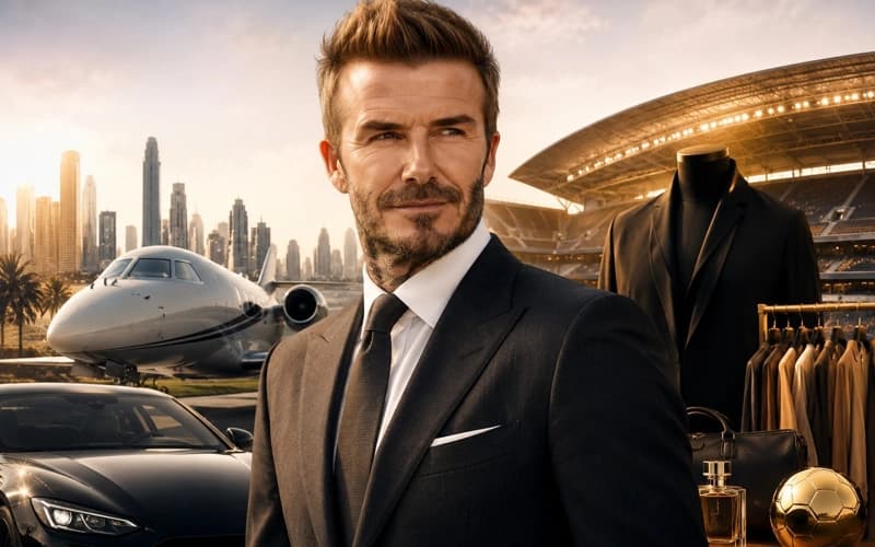 David Beckham becomes Britain’s first billionaire sports star