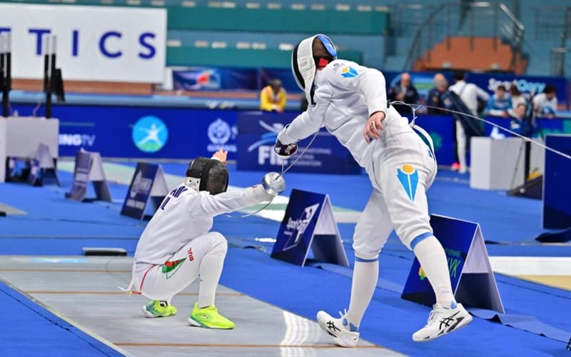 Kazakhstan clinches top-5 finish at 2026 Senior Men' Epee World Cup