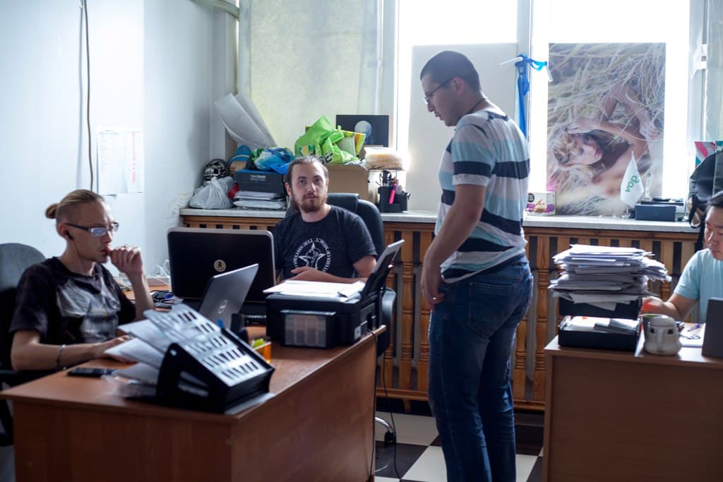 Офис на первом этаже
