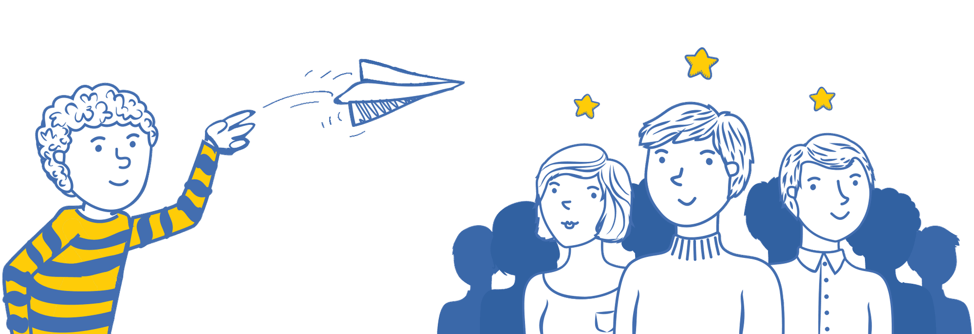 paper plane_white background