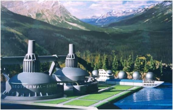 Геотермальная электростанция Геотермальная электростанция