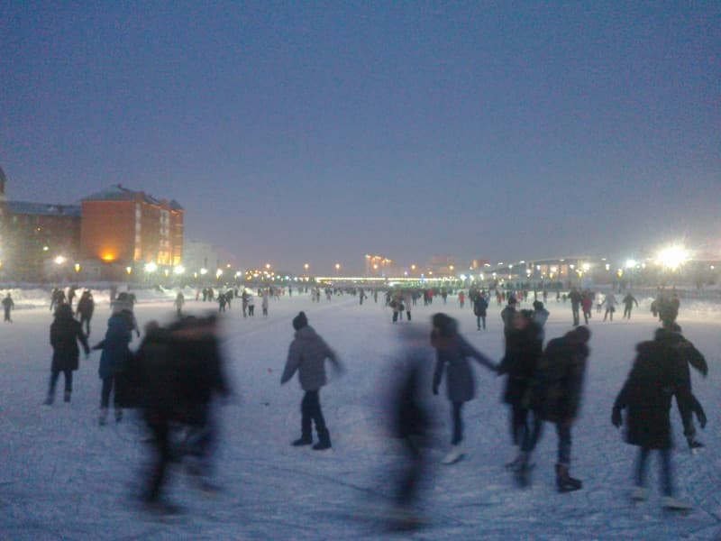 СК Казахстан, массовый каток СК Казахстан, массовый каток