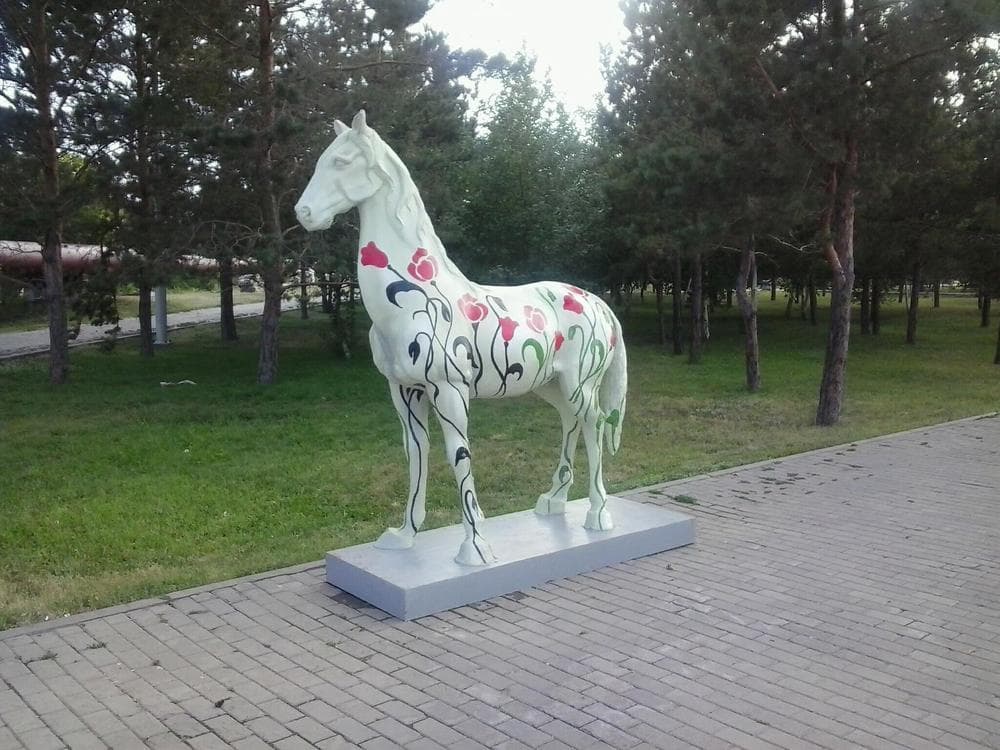 Лошадка Скульптура лошади
