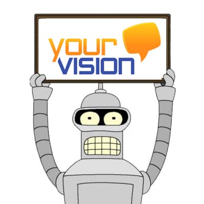 Бендер за Ювижен! Futurama за Yvision!