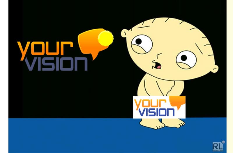 Гриффины за Yvision! Голый Стьюи с Ювижен!