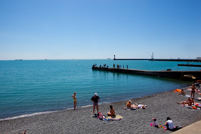 пляж у Морвокзала пляж у Морвокзала