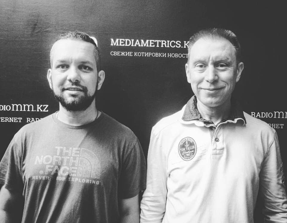 казахстанские альпинисты Андрей Гундарев (Алмазов) и Борис Дедешко казахстанские альпинисты Андрей Гундарев (Алмазов) и Борис Дедешко