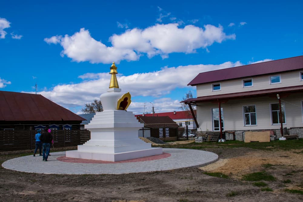 Ступа Просветления в посёлке Морки, республика Марий Эл Ступа Просветления в посёлке Морки, республика Марий Эл