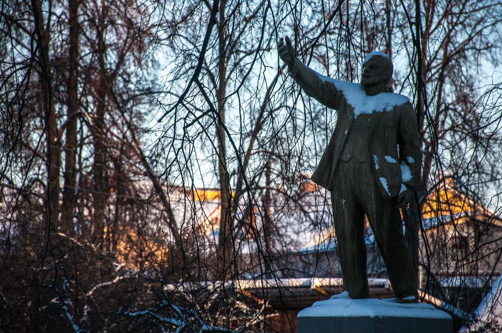 памятник В.И. Ленину в городе Городец памятник В.И. Ленину в городе Городец
