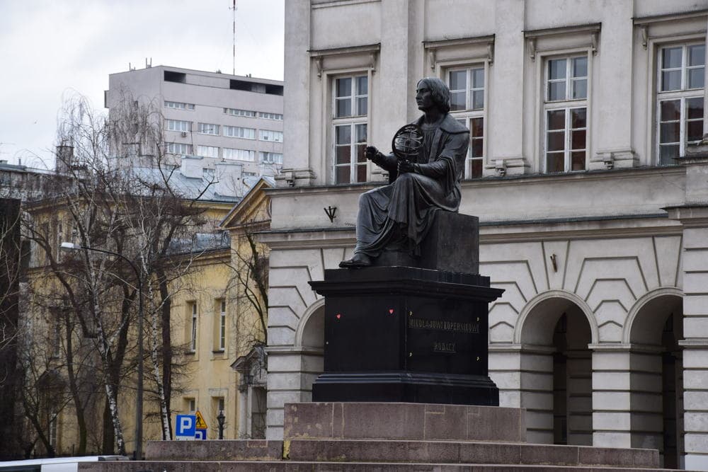 Варшава, памятник Копернику Варшава, памятник Копернику