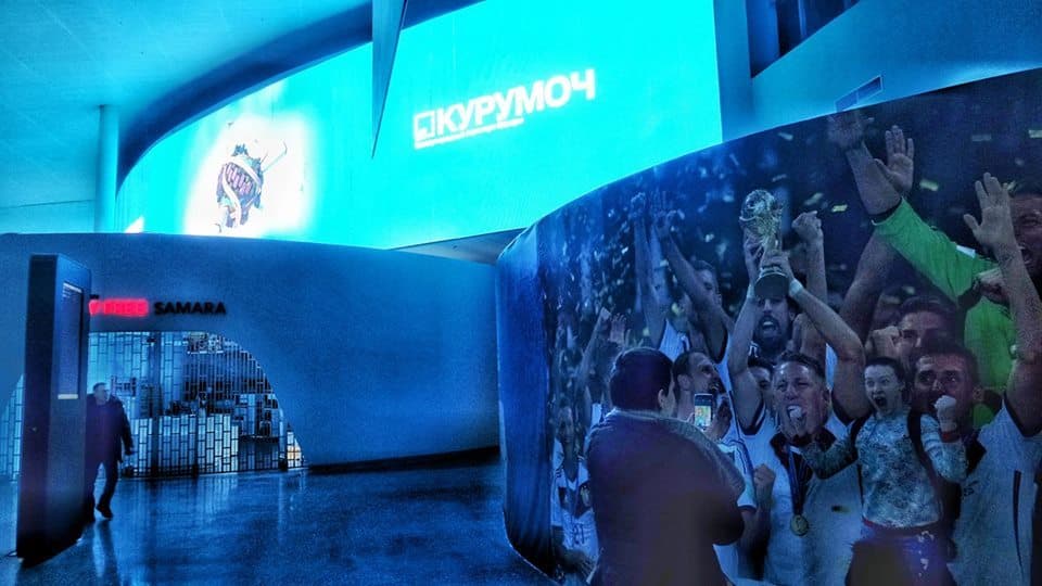 Аэропорт Курумоч (Самара) готовится к чемпионату мира по футболу Аэропорт Курумоч (Самара) готовится к чемпионату мира по футболу