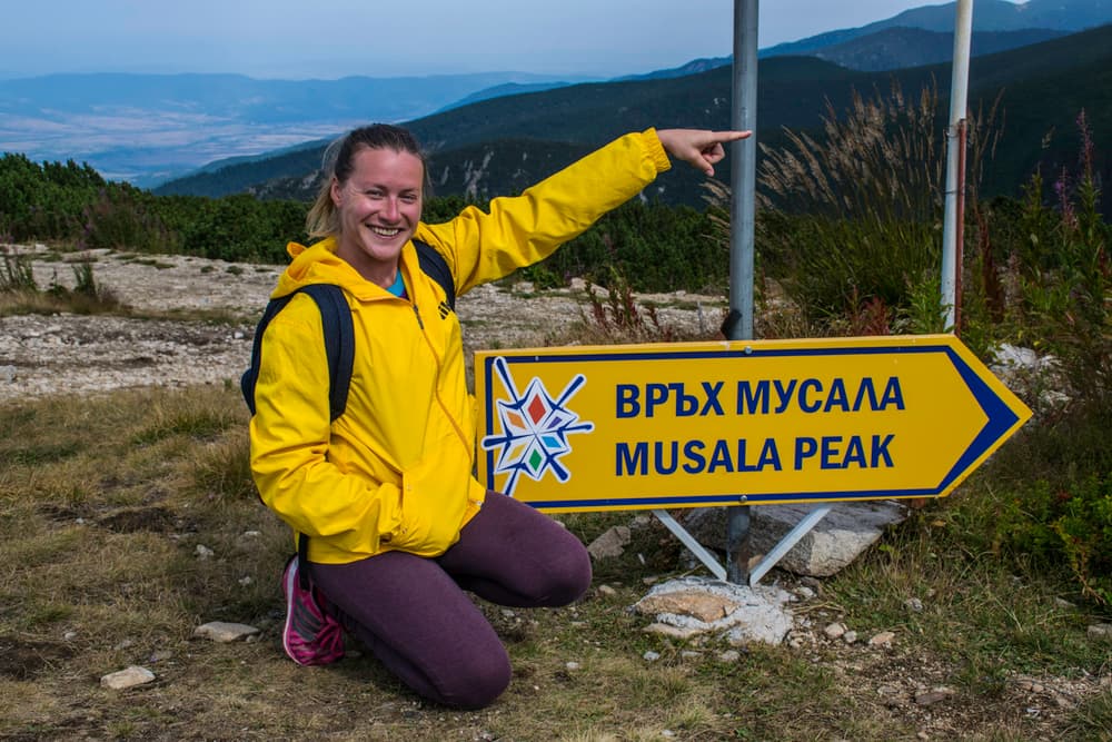 Наталья Сорокина на вершине Мусала Наталья Сорокина на вершине Мусала