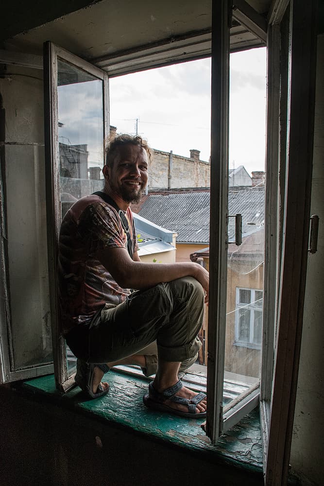 алматинский путешественник Андрей Гундарев (Алмазов) в Одессе алматинский путешественник Андрей Гундарев (Алмазов) в Одессе