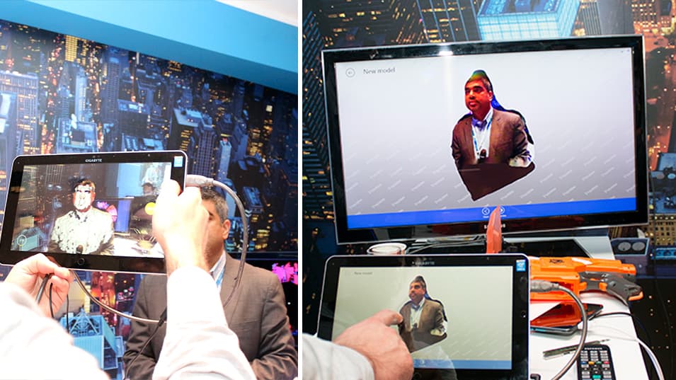 Intel RealSense 3d scan Intel RealSense 3d scan