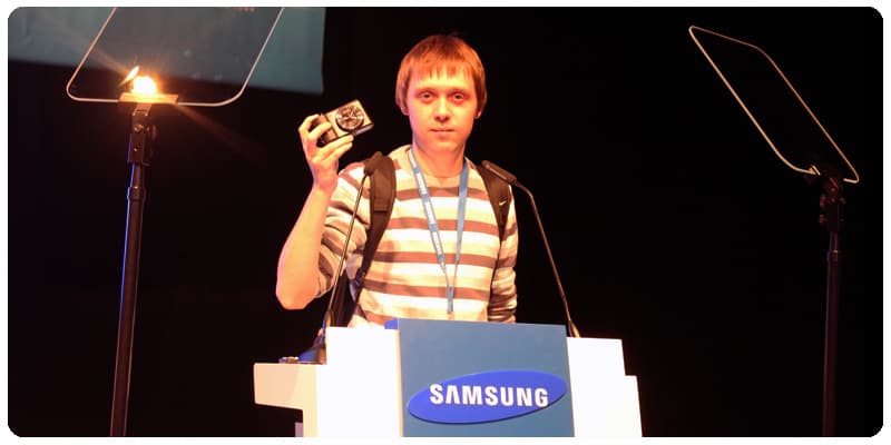 Danil Ivanov CIS 2012 Samsung Forum Danil Ivanov CIS 2012 Samsung Forum wi-fi smart camera Samsung CIS Forum 2012 Prague Прага Самсунг ЦИС форум 2012 Prague trip Danil ivanov BioPsihoz biocybergear блогеры блог-тур мистер Ким