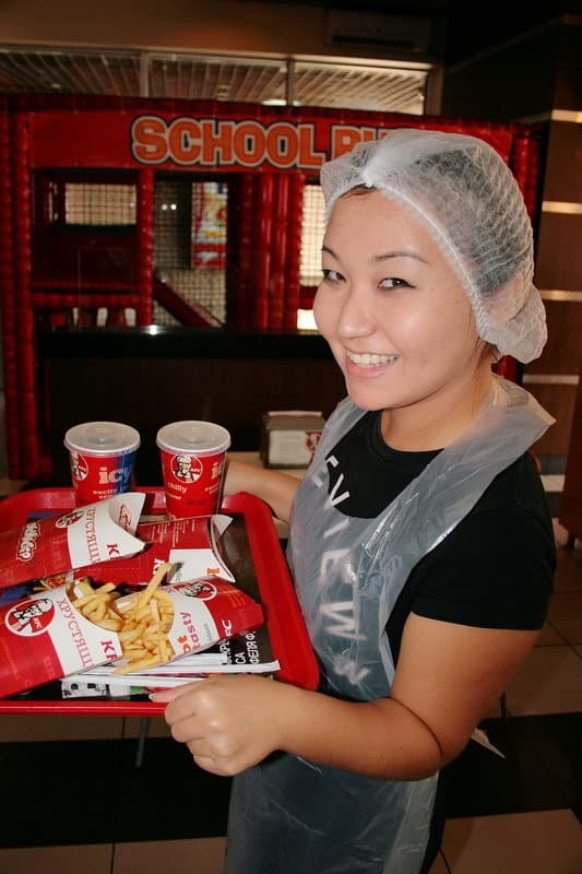 Бауня ресторан быстрого питания - kfc fast food бургер курица фаст фуд КФС КФЦ чикен