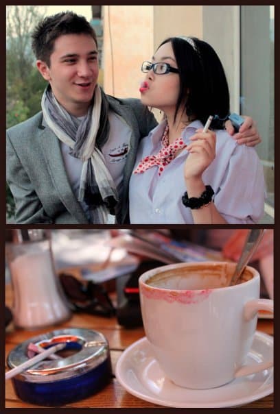 blue chanel vs. breakfast at zara's
