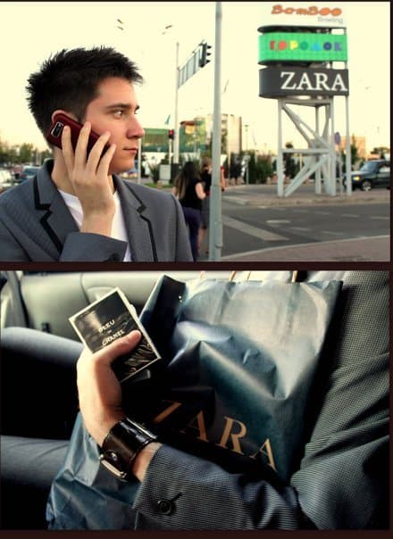 blue chanel vs. breakfast at zara's