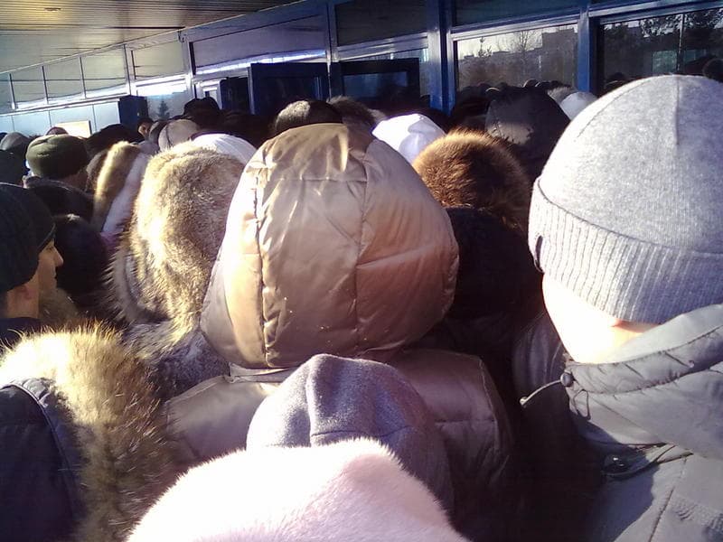 Бешенная очередь