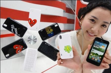 LG Optimus 2x by Keith Haring Foundation