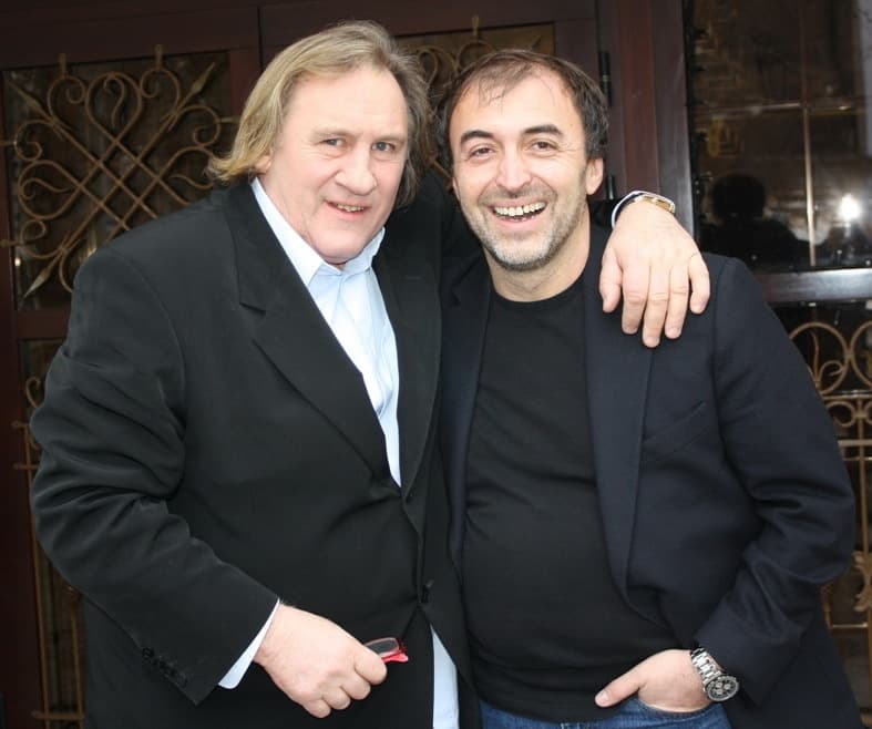 Жерар Депардье и Алексей Беркович Жерар Депардье и Алексей Беркович
