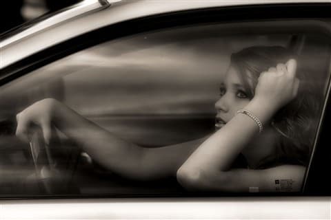 a driving whore