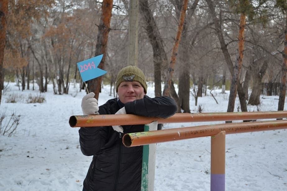Михаил Зелёненький. Один из движителей павлодарского воркаута.