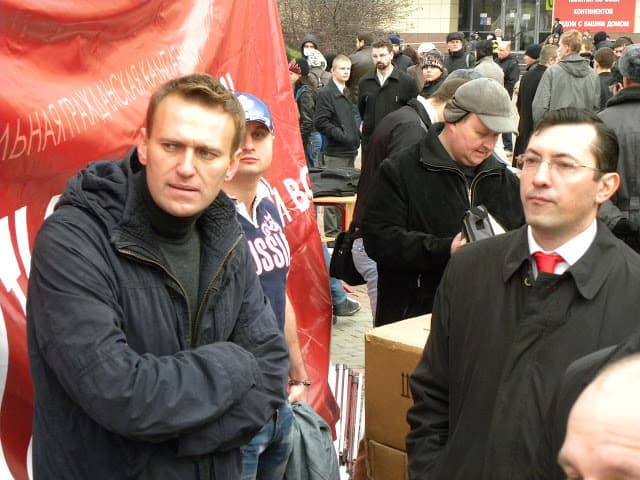 Алексей Навальный и Александр Поткин Алексей Навальный и Александр Поткин