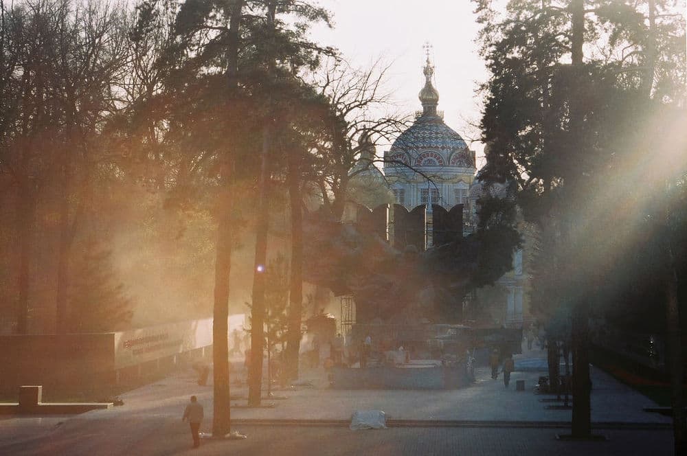 Мемориал славы в парке 28-ми панфиловцев, 2005 год